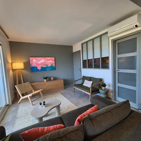 T3 Neuf Vue Mer, à 300m De La Plage, Piscine Et Parking Privé